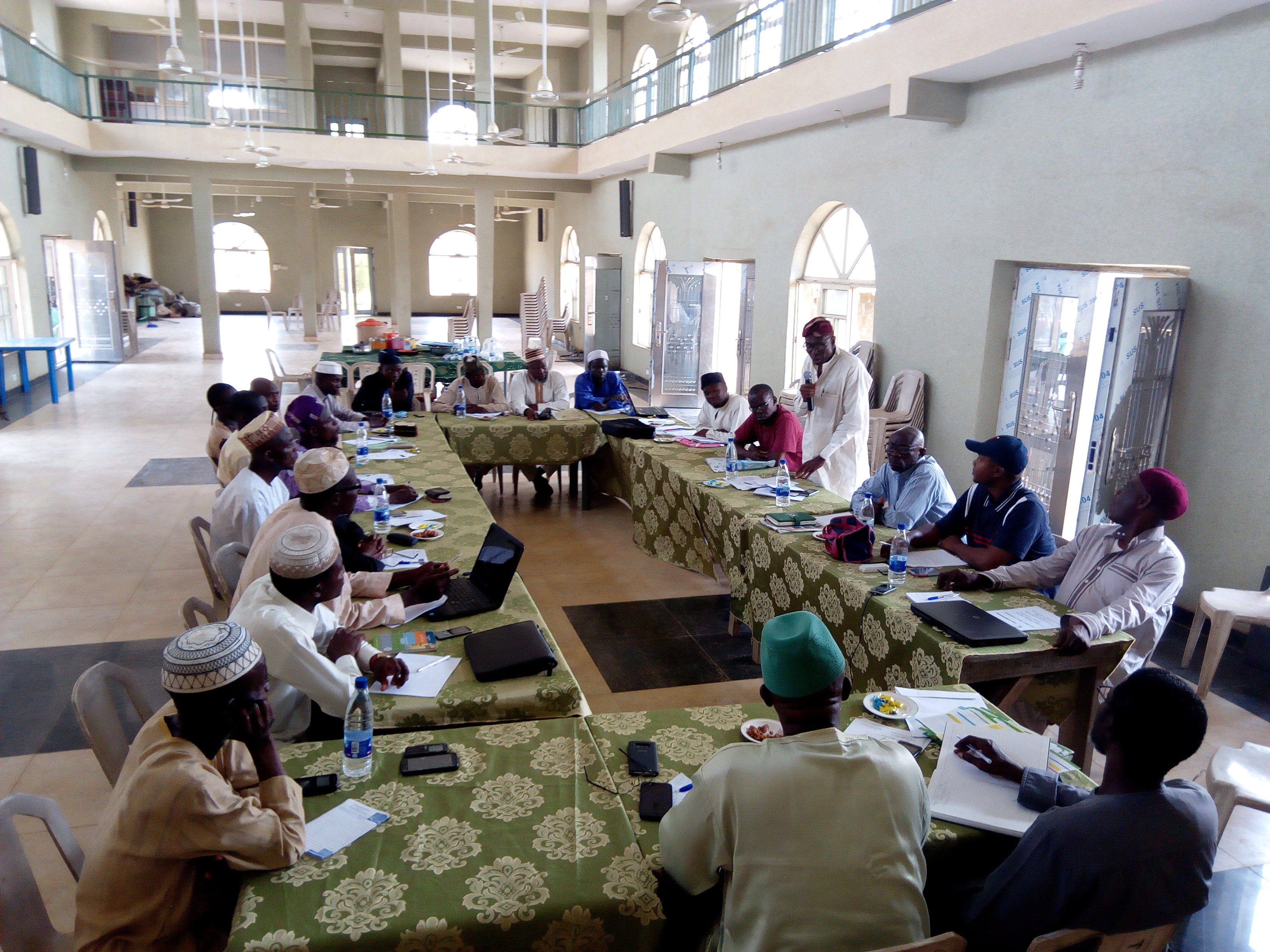 National Workshop for the Usrah Cordinators across all the Distrctics of The Companion in Nigeria, at Multi-Purpose Islamic Center, TCIU
